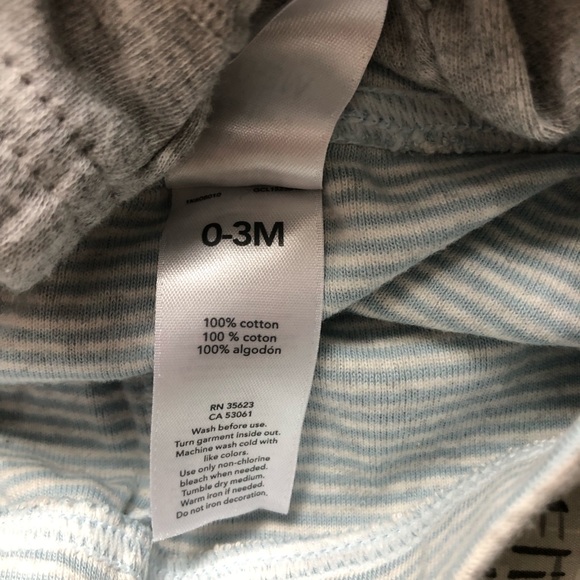 Carter’s 0-3 months leggings (3 piece bundle) - Picture 3 of 3